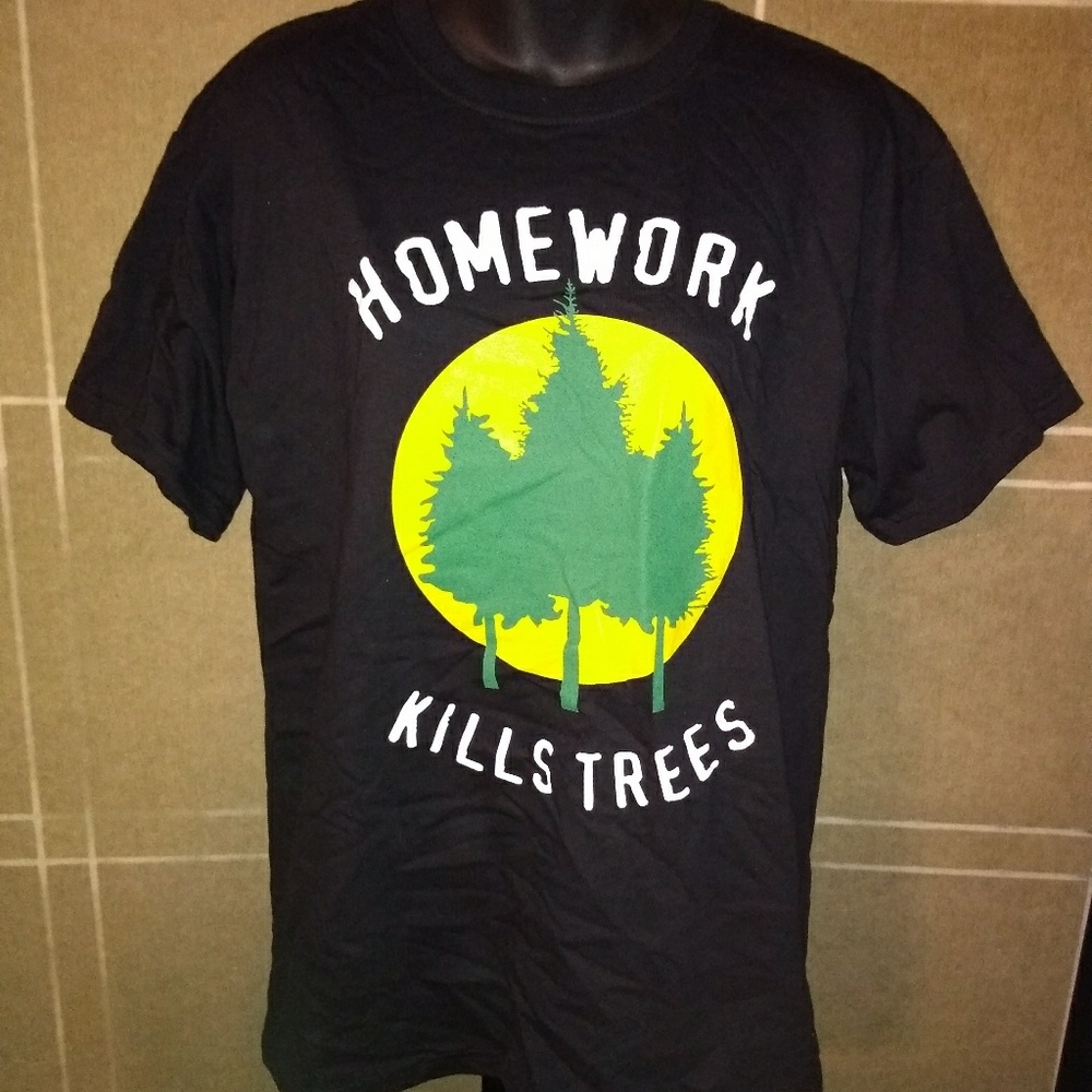 Homework Kills T-Shirt - NEW